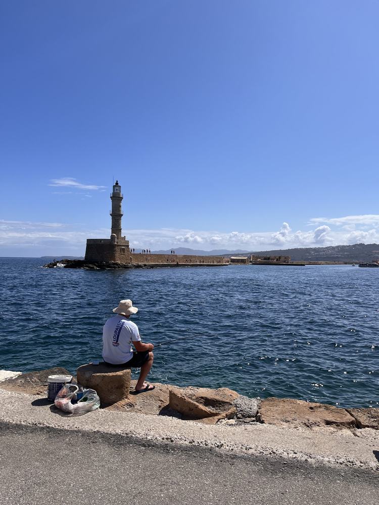 Chania lighthouse, Greece