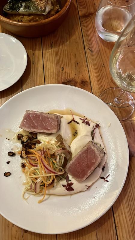 Seared tuna